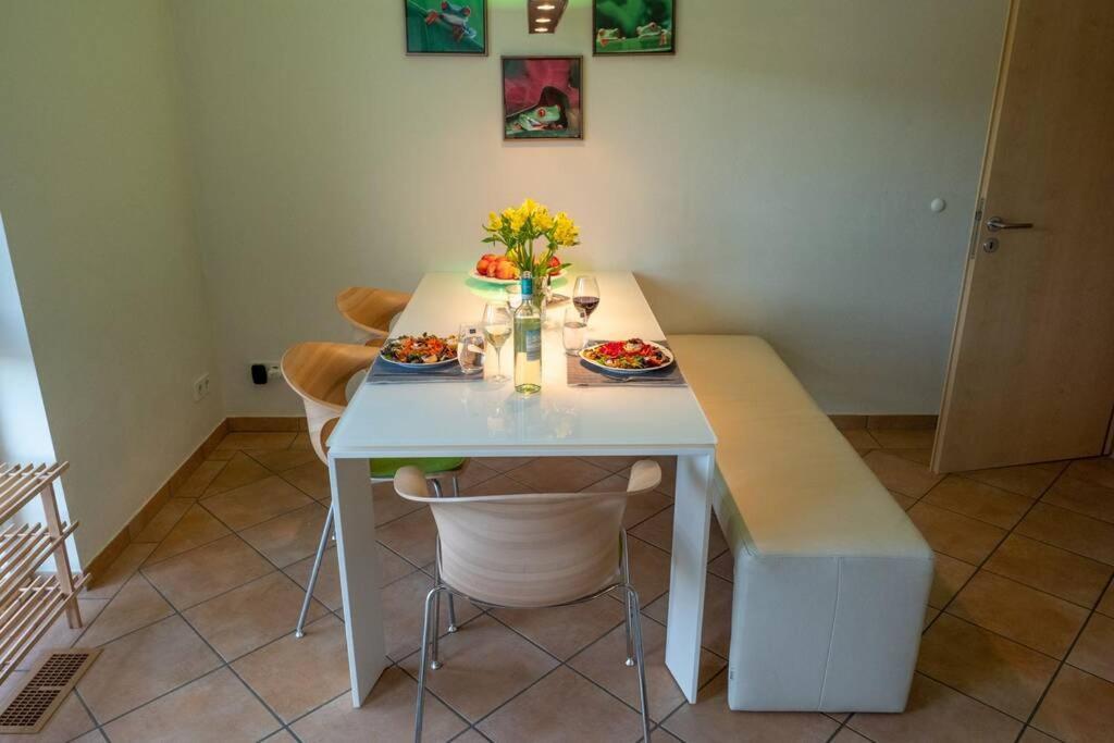 Wohnung Mit Talblick, Ladestation E-Auto Siegen Exterior photo